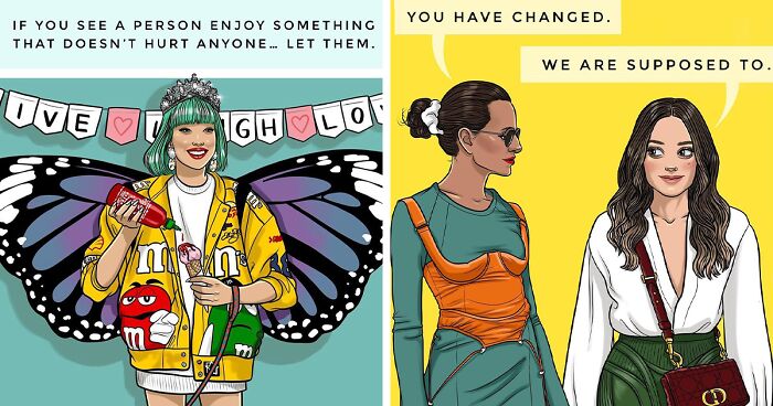 Artist Illustrates The Pressures She And Other Women Face From Society In 81 Spot-On Comics