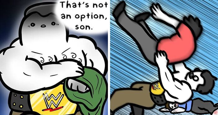 Artist Creates Comics That Are Full Of Dark Twists And Raunchy Humor (47 Pics)