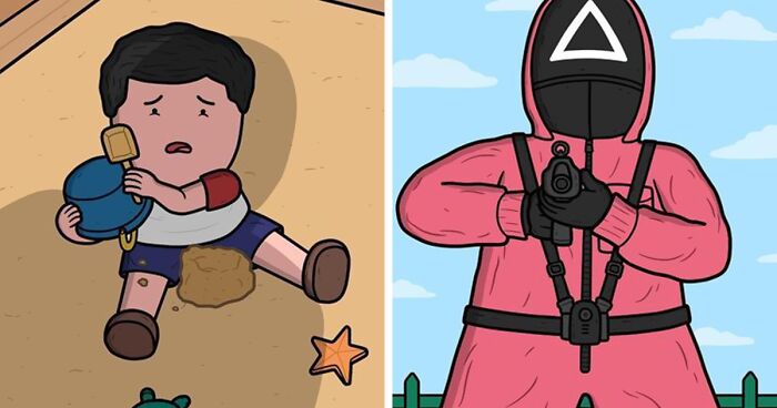 Artist Makes Witty Dark Humor Comics (31 Pics)