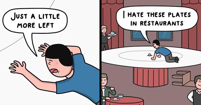 This Artist Comes Up With Surprising Endings For His Dark Humor Comics (31 Pics)