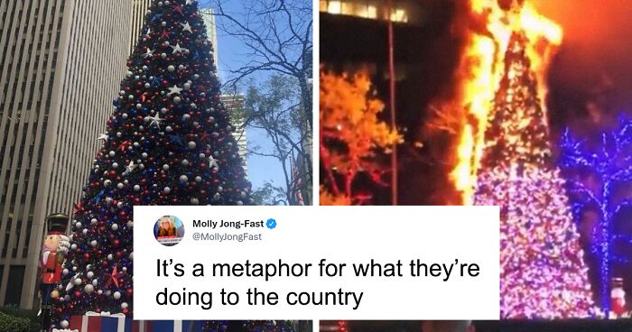 The 54 Hottest Jokes About The Fox Christmas Tree Going Up In Flames