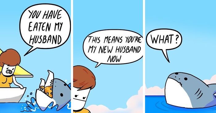 60 New Hilariously Dark Hot Paper Comics With Unexpected Twists