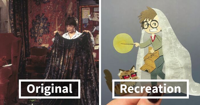 I Used Paper Art To Create The ABCs Of Harry Potter Characters (27 Pics)