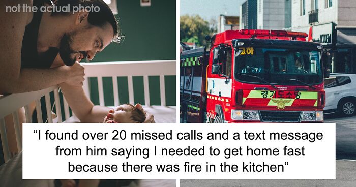 New Mom Finally Gets To Leave Her House For A Few Hours, Her Husband Lies About A Fire To Get Her To Come Back