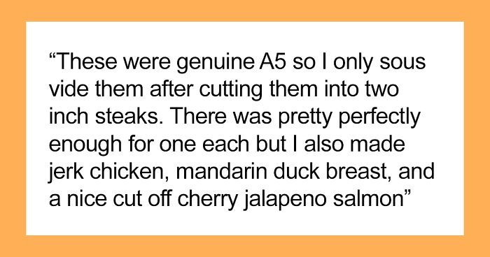 Man Causes Drama When He Categorically Refuses To Make A $120 Cut Of Steak Well-Done For His Dinner Party Guest