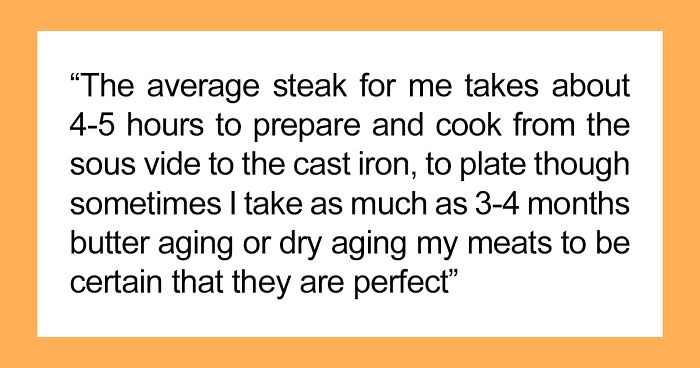 Thanksgiving Dinner With Friends Ends Up With A Friendship Falling Out Because The Host Refused To Cook A $120 Steak To Well-Done