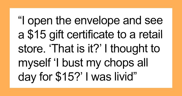 Guy Feels Disappointed About The 'Cheap' Gift He Received From His Company Until He Realizes The Manager Spent Nearly $200 Of Their Own Money On Gifts For Team