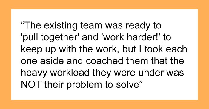 Manager Practices A Healthy Work Environment And Doesn’t Let The Upper Management Exploit A Purposely Understaffed Team, Leaving The Bosses Without A Bonus