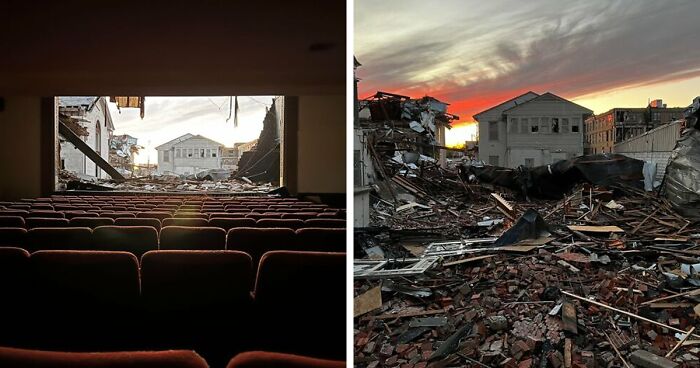 Man Captures The Devastation Left Behind By The Mayfield Tornado (8 Photos)