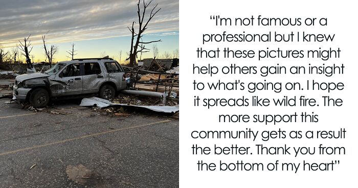 8 Surreal Aftermath Pictures Of The Mayfield Tornado Captured And Shared By A Hobbyist Photographer Online