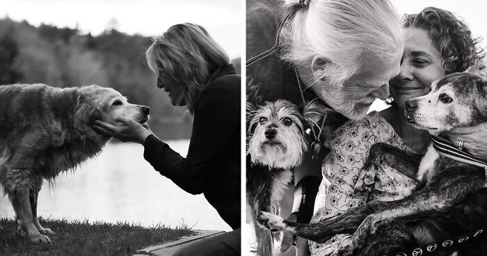 This Photographer Captures The Touching Moments Of People Saying Goodbye To Their Pets (17 Pics)