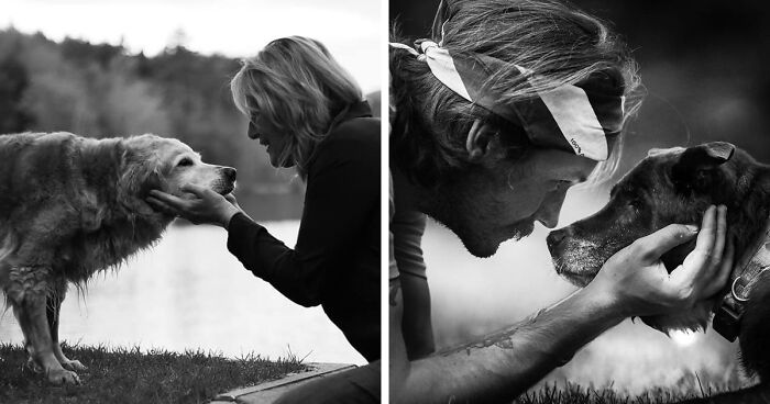 This Photographer Captures The Touching Moments Of People Saying Goodbye To Their Pets (17 Pics)