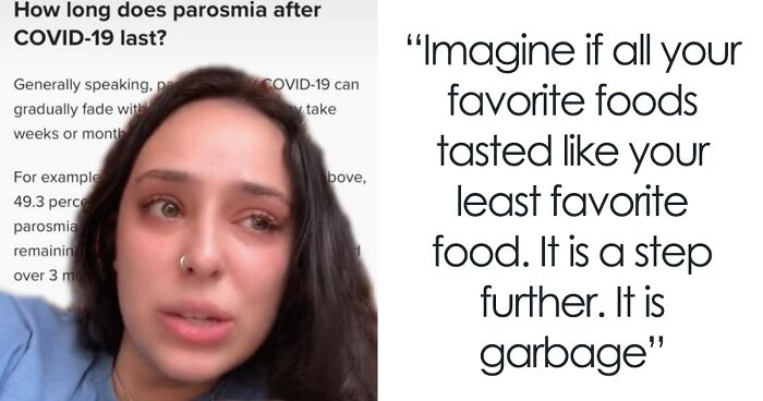 Woman Breaks Down In Viral Tiktok, Says Everything Has Been Tasting Like Sewage For 10 Months Since She Had COVID