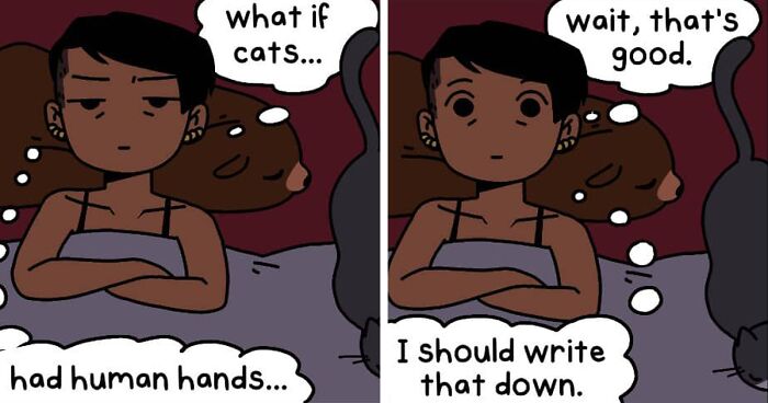 Artist Illustrates 40 Comics About Everyday Problems That Her 98k Fans Relate To (New Pics)