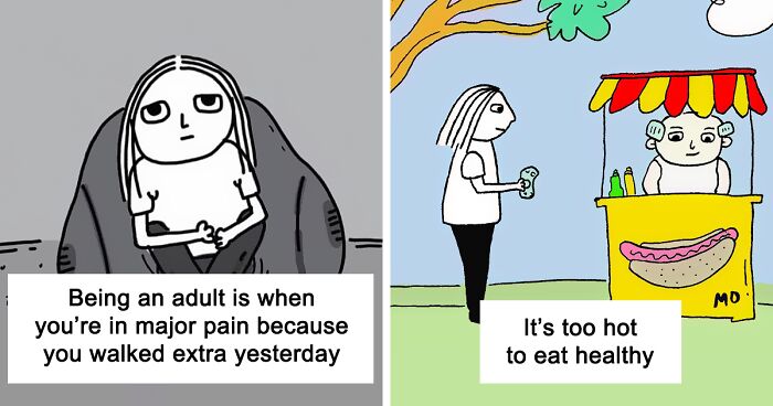 40 Sarcastic And Relatable Comics About Reluctant Adults By This Artist