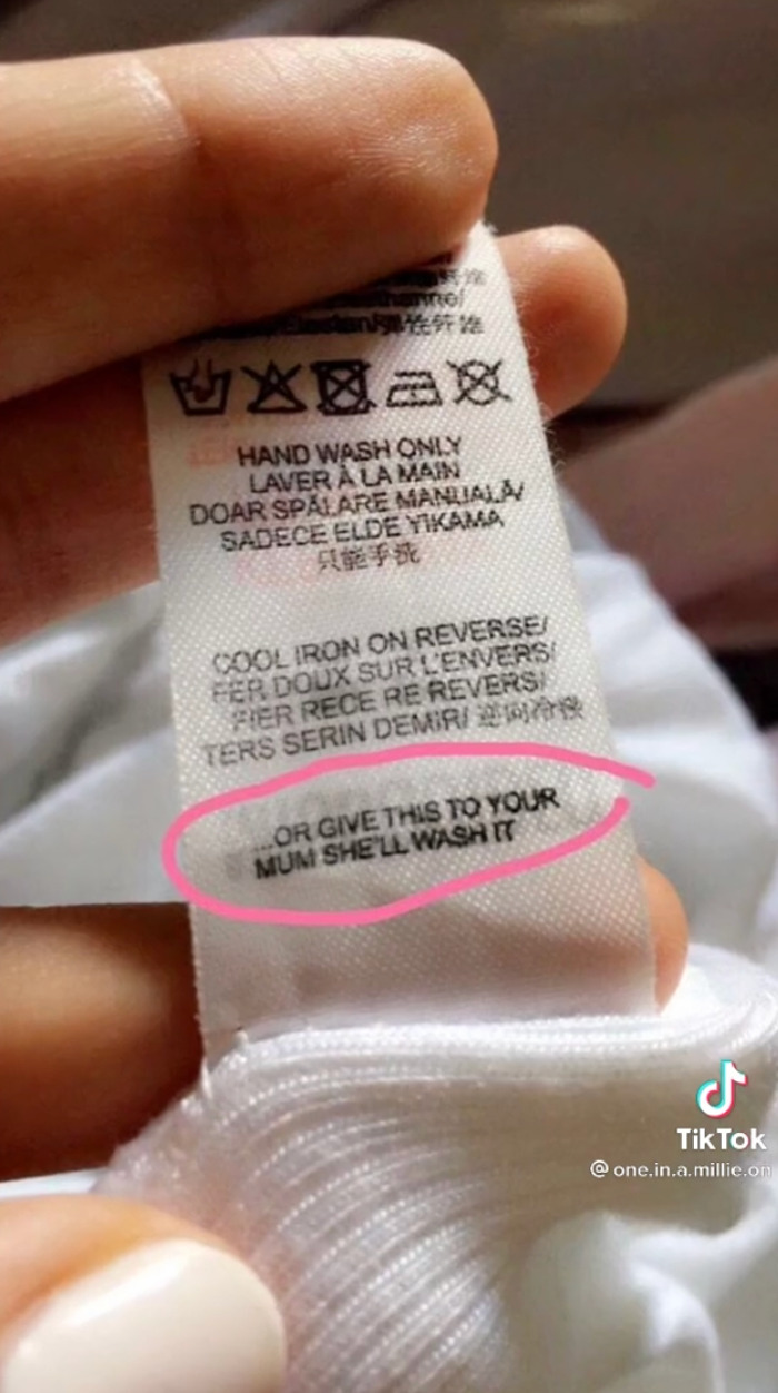 Woman Calls Out Clothing Brands For Sexist Care Tags, And Here Are 10 Of The Most Upsetting Ones