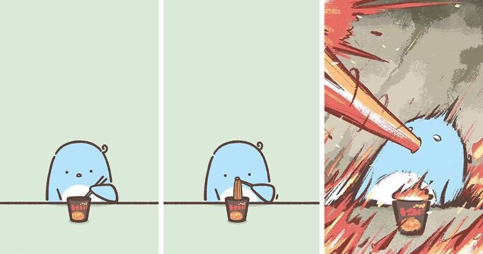 Artist Creates 68 Adorable And Sweet Comics To Make Your Day Better