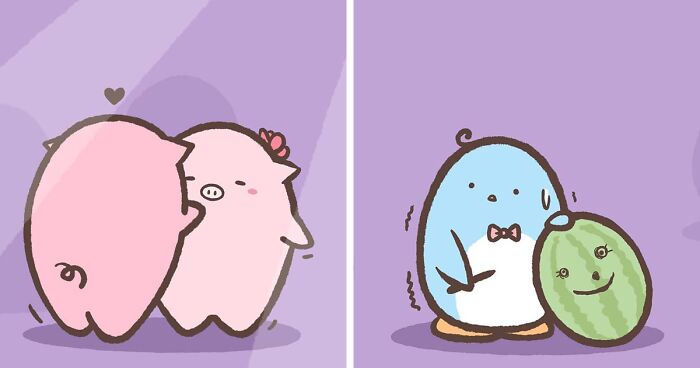 This Artist Creates Cute Comics With Unexpected Twists (68 Pics)