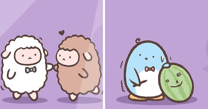 Artist Illustrates The Life Of A Penguin In Adorable Comics With Unexpected Twists, And Here Are 68 Of The Best Ones