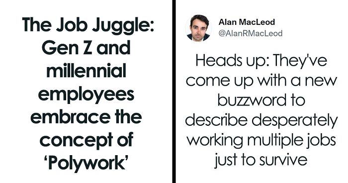 Twitter Roasts Headlines Claiming Working Multiple Jobs Is A New Trend Among Millennials And Gen Z’ers