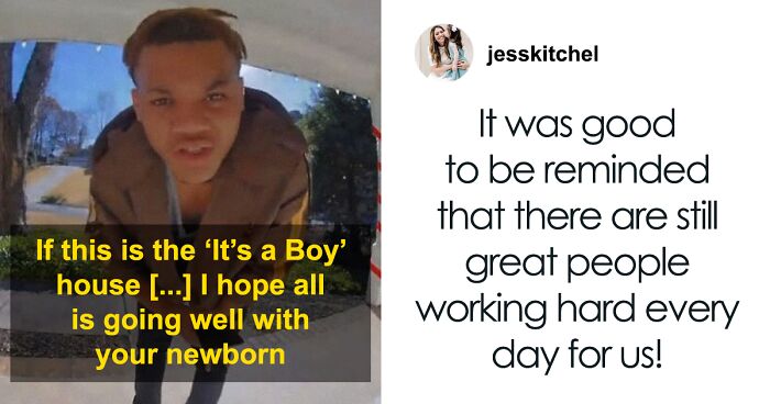 UPS Driver Goes Out Of His Way To Leave A Sweet Message To New Mom, Gets Kindness Repaid With Baby Supplies For His Own Newborn