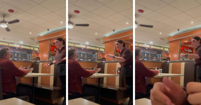 Diner Waitress Shuts Down A Rude, Creepy, And Homophobic Customer, Goes Viral