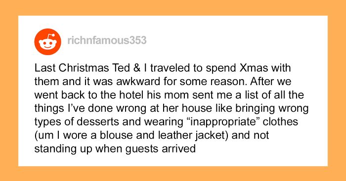 Husband Goes Off At Wife For Not Packing His Bags So He Could Go Spend Xmas With His Family After She Wasn't Invited At All