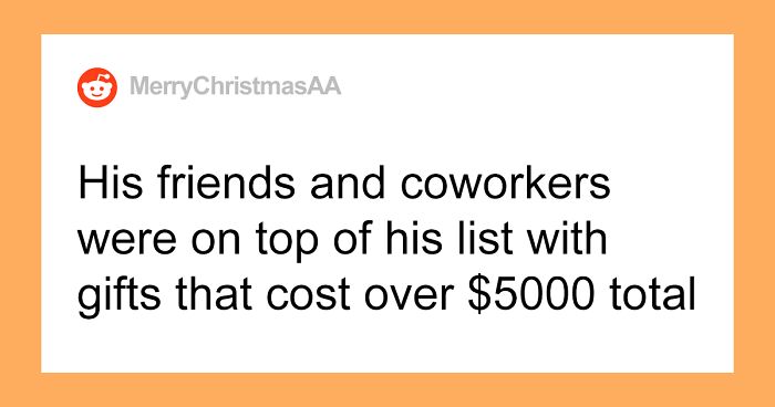 Husband Spends Thousands Of Dollars To Buy Expensive Gifts For His Friends, Calls His Wife Ungrateful When She Complains About Her $20 Present