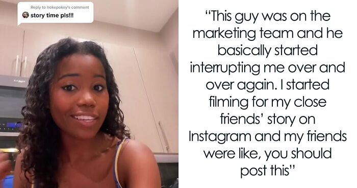 “I’m Actually Not Done”: People Are Applauding This Woman For Shutting Down A Man Who Interrupted Her During Her Presentation