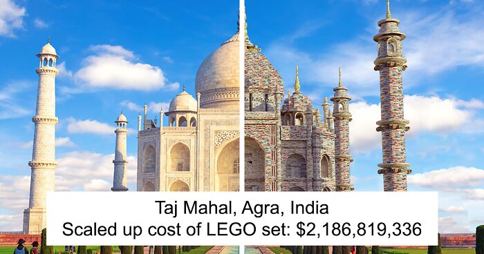 The Toy Zone Asked Digital Artists To Recreate 10 World-Famous Landmarks In LEGO, And They Calculated How Much It Would Cost