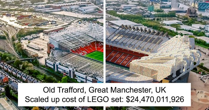 The Toy Zone Revealed How Much It Would Cost To Rebuild These World-Famous Landmarks In LEGO In Full Scale