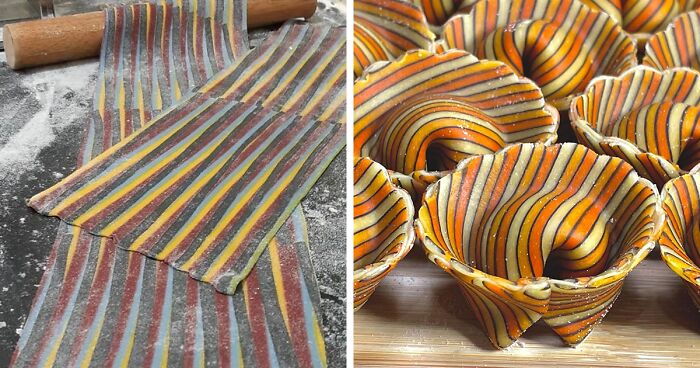 This Chef Makes Pasta In Various Patterns And Colors, And Here Are 50 Examples