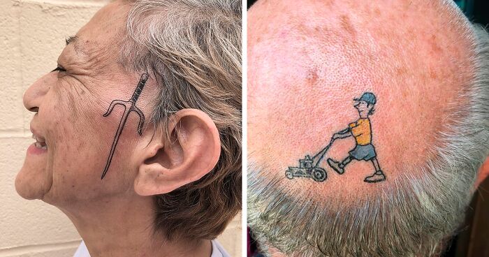 113 Times Elderly People Proved Tattoos Look Good At Any Age