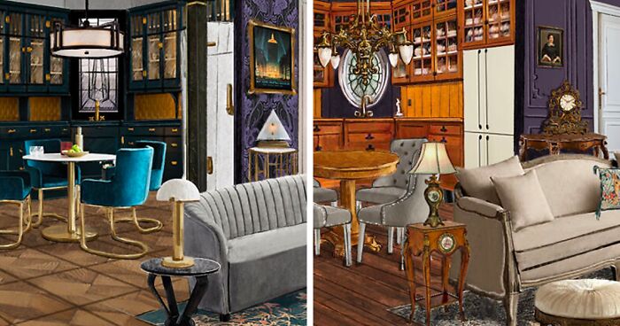 Our Company Redesigned Monica’s Apartment From “Friends” In 7 Interior Styles