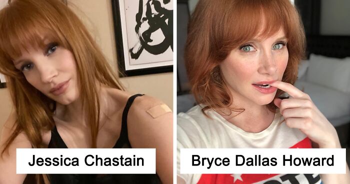 24 Pairs Of Celebs That Have Something Very Similar About Their Faces, As Shared By This TikToker