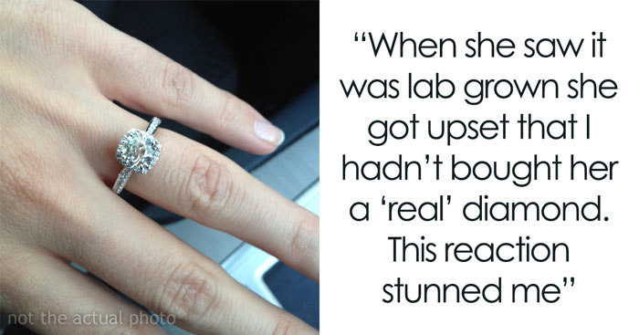 Couple Gets In An Argument When Man Says He Won’t Exchange A $20k Lab-Grown Diamond For A Natural Stone