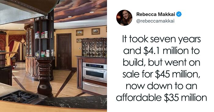 Woman On Twitter Shows Major Interior Design Flaws Of This Castle That Costs $60M