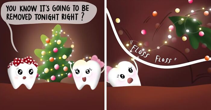 This Dentist Makes Humorous And Wholesome Comics Based On Her Profession (70 Pics)