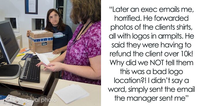 Embroiderer Working On Huge Order Told Not To Bother Manager With Quality Control E-Mails, Maliciously Complies And Company Ends Up Having To Refund $10K