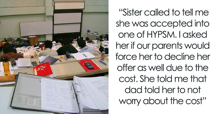 23 Y.O. Son Tells His Parents He’ll Never Speak To Them Again After Finding Out They’re Paying For Sister’s Education Yet Didn’t Pay For His