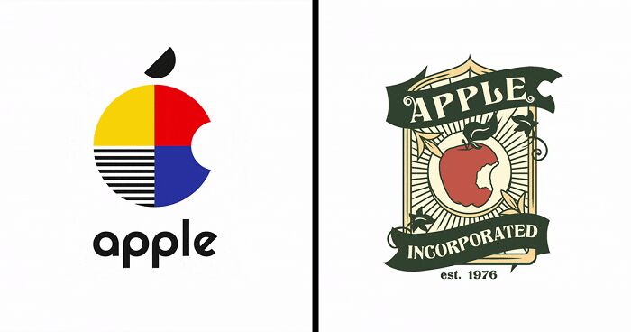 6 Iconic Logos In 6 Different Styles: Results Of A Project By These Designers