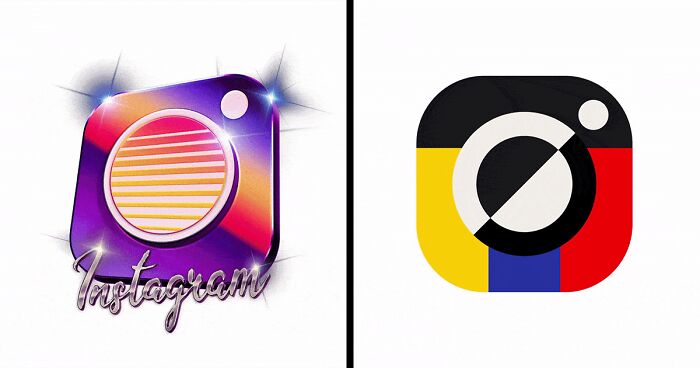 These Designers Remade Iconic Logos In Different Styles, And Here Are The Results