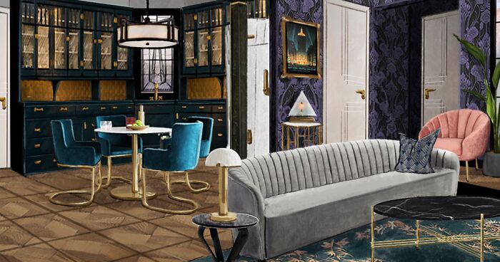 Our Company Redesigned Monica’s Apartment From “Friends” In 7 Interior Styles