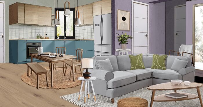 The One Where Monica Remodels: Iconic “Friends” Apartment Reimagined In 7 Interior Styles