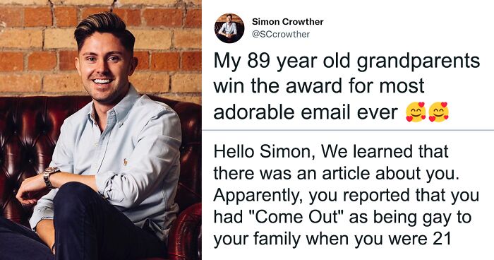 Grandparents Send A Supportive Email To Their 28 Y.O. Grandkid After Finding Out That He’s Gay From A Magazine Article