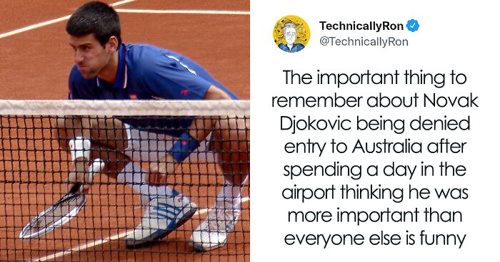 36 Memes And Hilarious Reactions To Novak Djokovic Possibly Getting Deported From Australia After Arriving There Unvaccinated