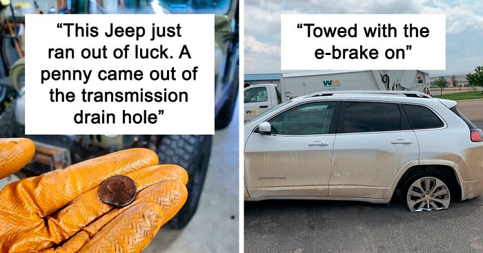 30 Times Car Mechanics Took Pics Of What They Were Dealing With So Others Would Believe Them (New Pics)