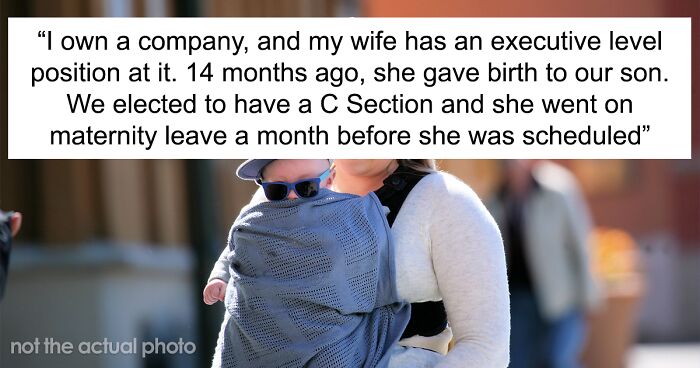 People Are Slamming This CEO Who Gave His Wife 52+ Weeks Of Maternity Leave Whilst Skimping On 1 Week For Another Employee