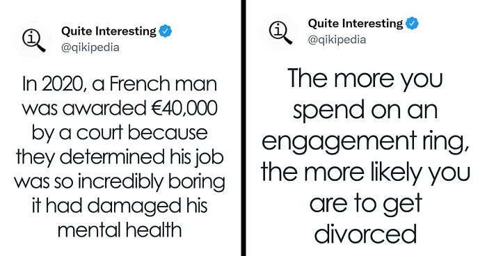 50 Tweets That Provide People With Random Yet Interesting Facts, As Shared By This Twitter Account