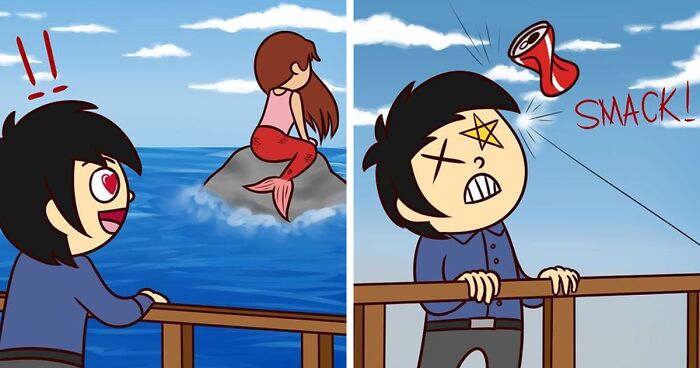 Artist Creates Comics That Are Full Of Silly Humor And Random Twists (70 Pics)